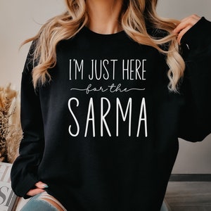 Sarma Balkan Sweatshirt Gift, Smijesna Bosna Dzemper, Funny Croatia Jacket, Hrvatski Rodjendan Poklon, Serbian Bosnian American Clothes
