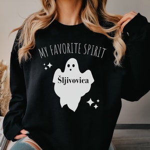 Funny Balkan Drinking Sweatshirt, Sljivovica Sweater Cute Croatia Halloween Outfit, Bosnia Girl Serbia Smijesna Majica, Balkan Birthday Gift