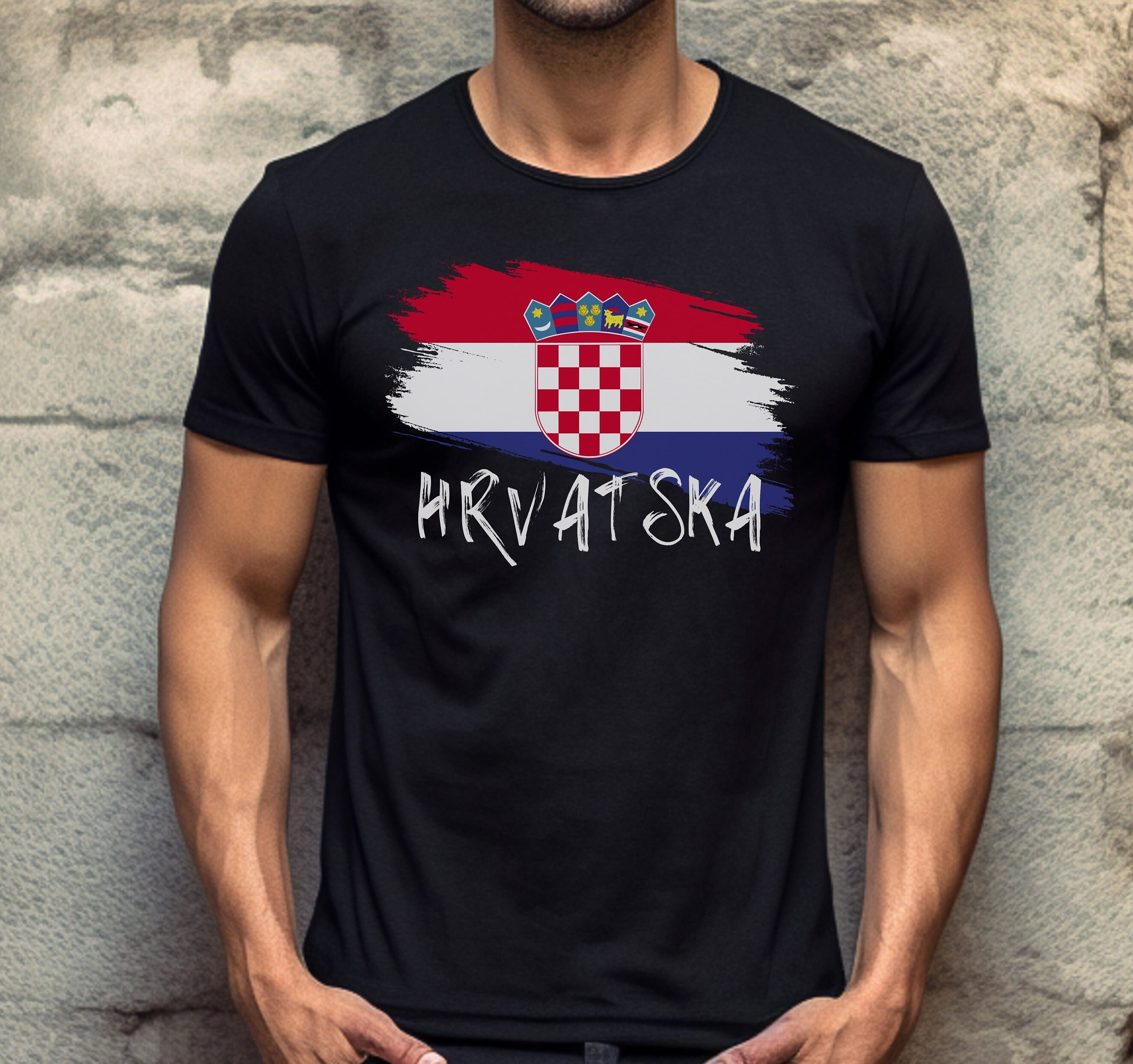 Fanion Ancien Hajduk Split Croatie – Wimpel Pennant Vintage En Très Bon état