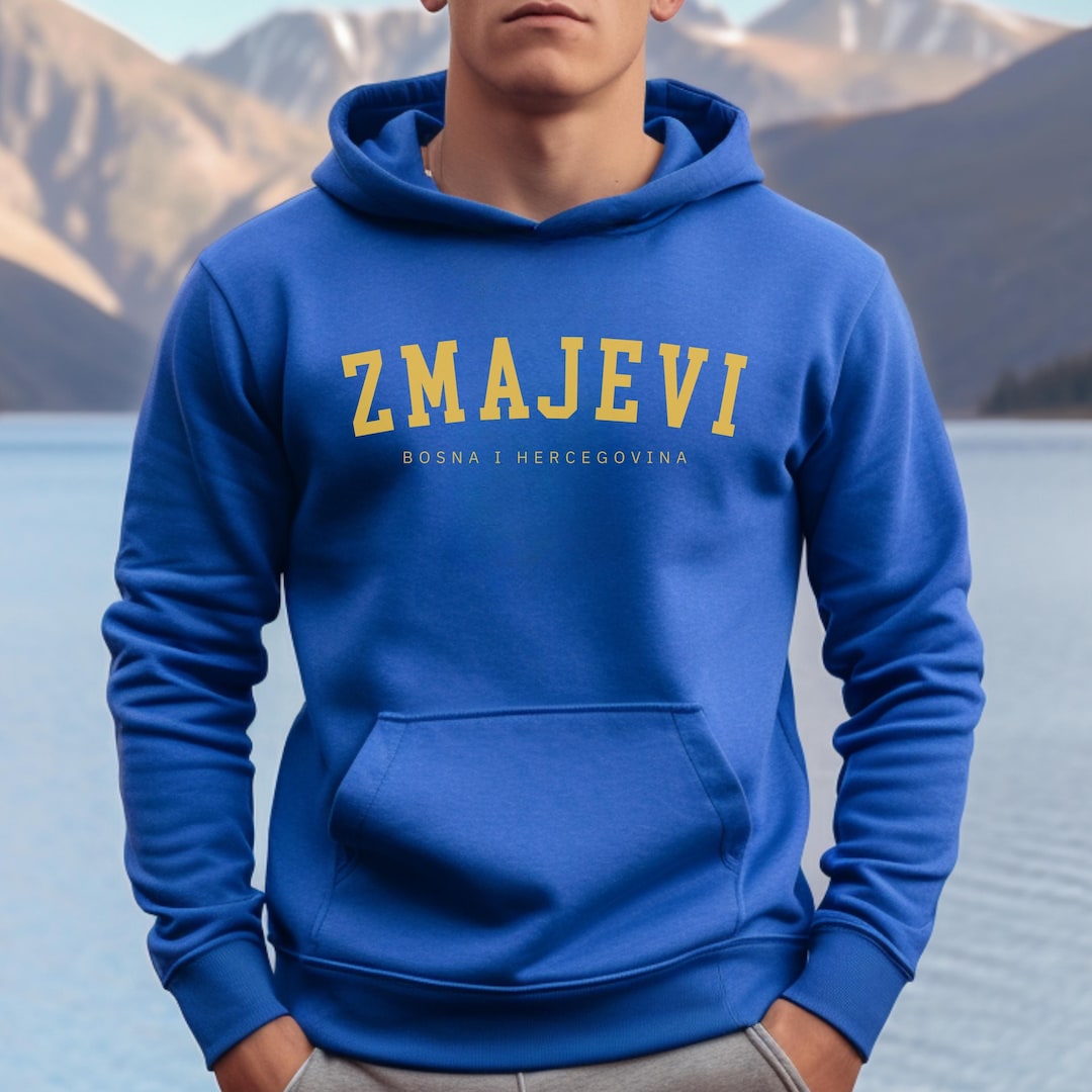 Zmajevi Hoodie, Bosna I Hercegovina Soccer Sweatshirt, Bosnian