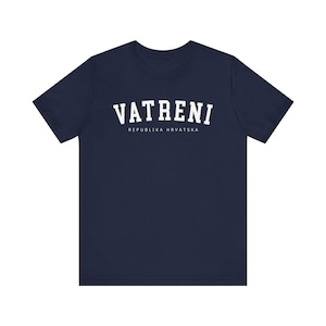 Vatreni Shirt, Republika Hrvatska Majica, Croatian World Euro Soccer Shirt, Croatia Football Tshirt, Hrvatski Nogomet Odjeca Hrvat Poklon Navy
