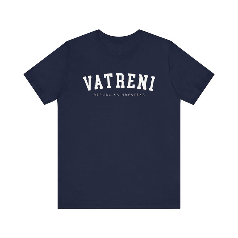 Vatreni Shirt, Republika Hrvatska Majica, Croatian World Euro Soccer Shirt, Croatia Football Tshirt, Hrvatski Nogomet Odjeca Hrvat Poklon Navy