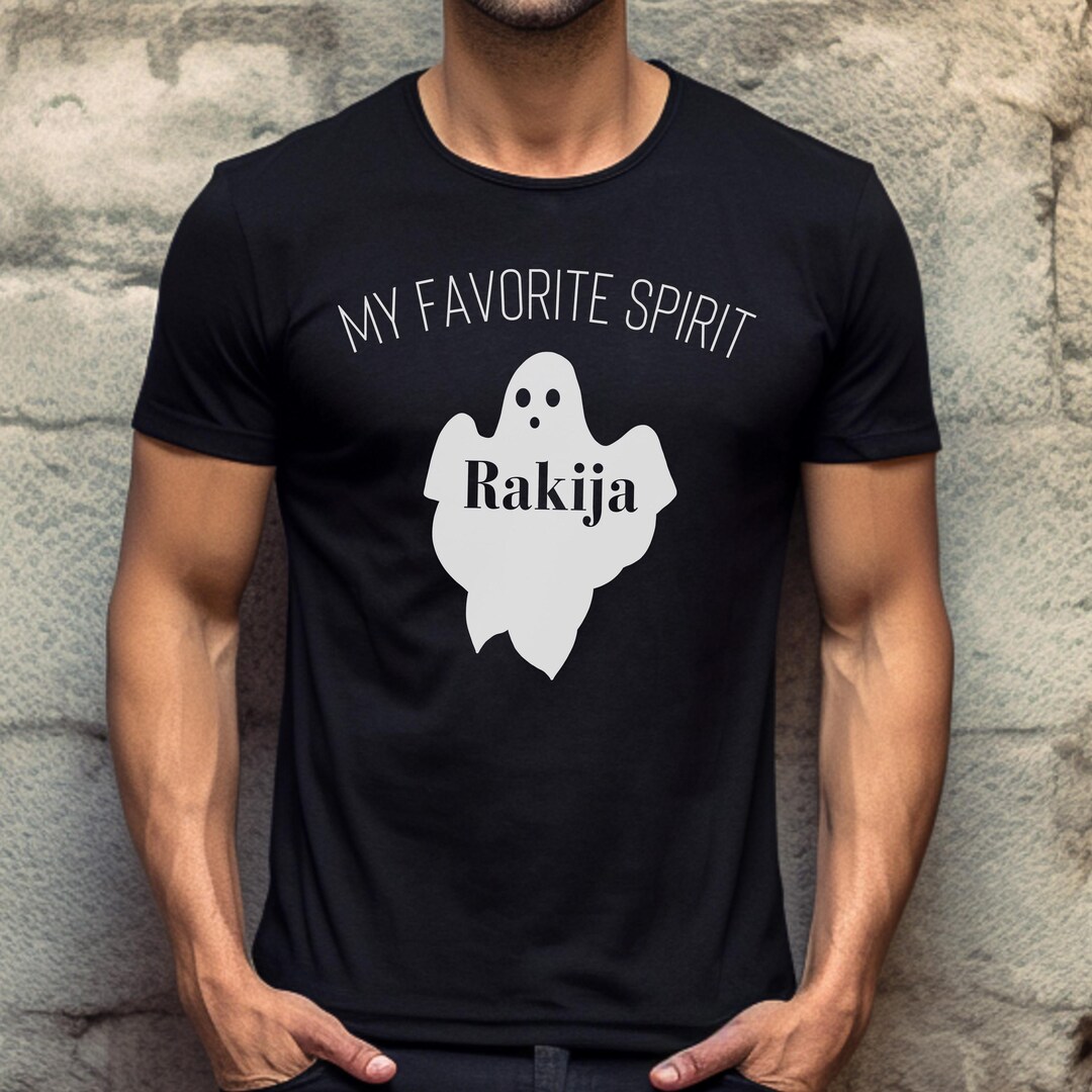 Favorite Spirit is Rakija Funny Balkan Drinking Shirt, Bosnianserbia ...