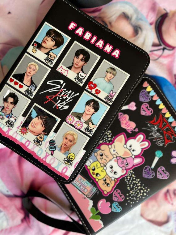 photo card holder kpop binder Stray Kids Photocard Binder – Personalized With Your Name, Kpop Collect  Book - Kpop Card Holder