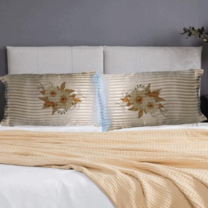 AGHouse  Silky Satin Pillowcase  - Satin Pillow Cases Set of 2 with Envelope Closure