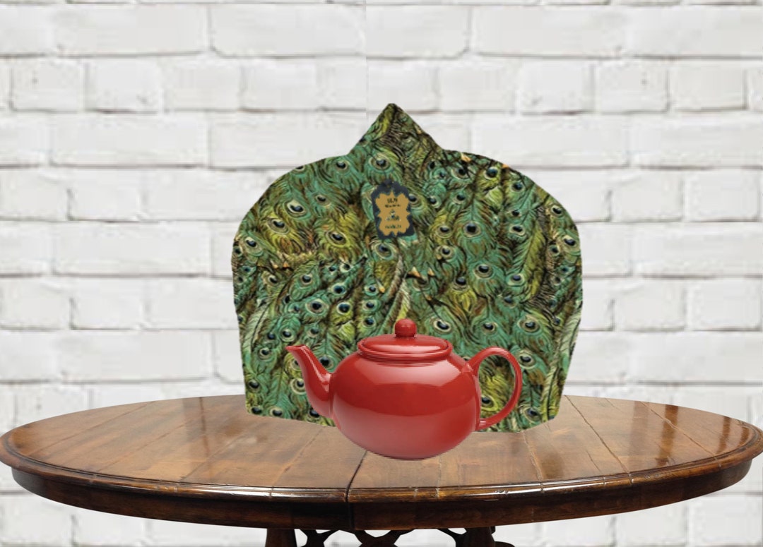TEA COSY Teapot Cover for a Retro Cottage Ktchen Red Roses - Etsy