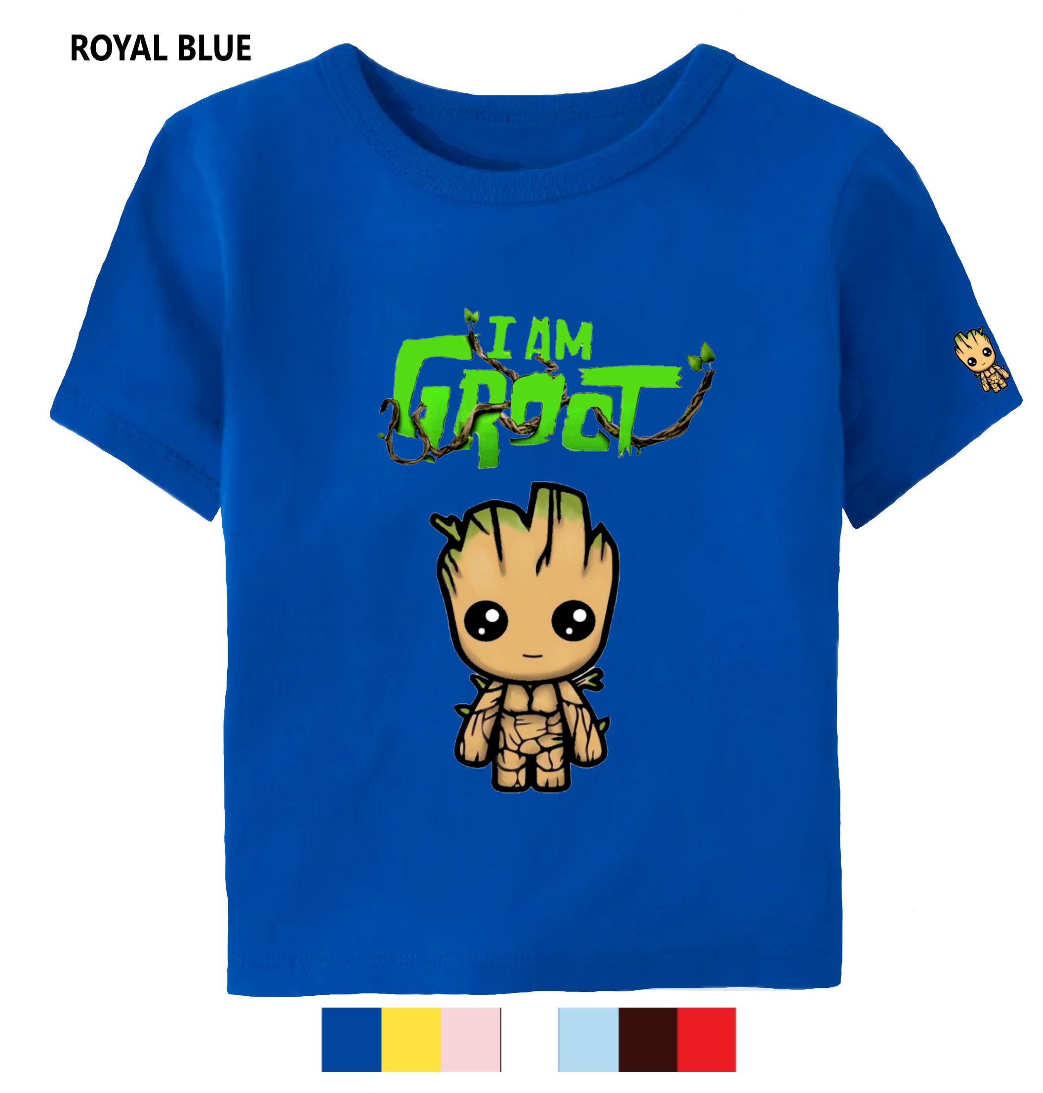Buy I Am Groot T Shirt Kids youth Toddler Unisex T Shirts. Online in India Etsy
