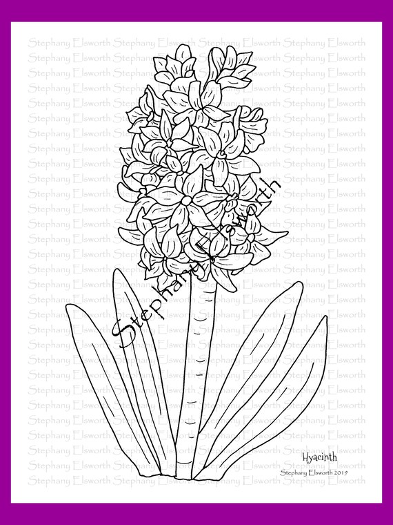 Joyful Blossoms PDF Coloring Book Pages 