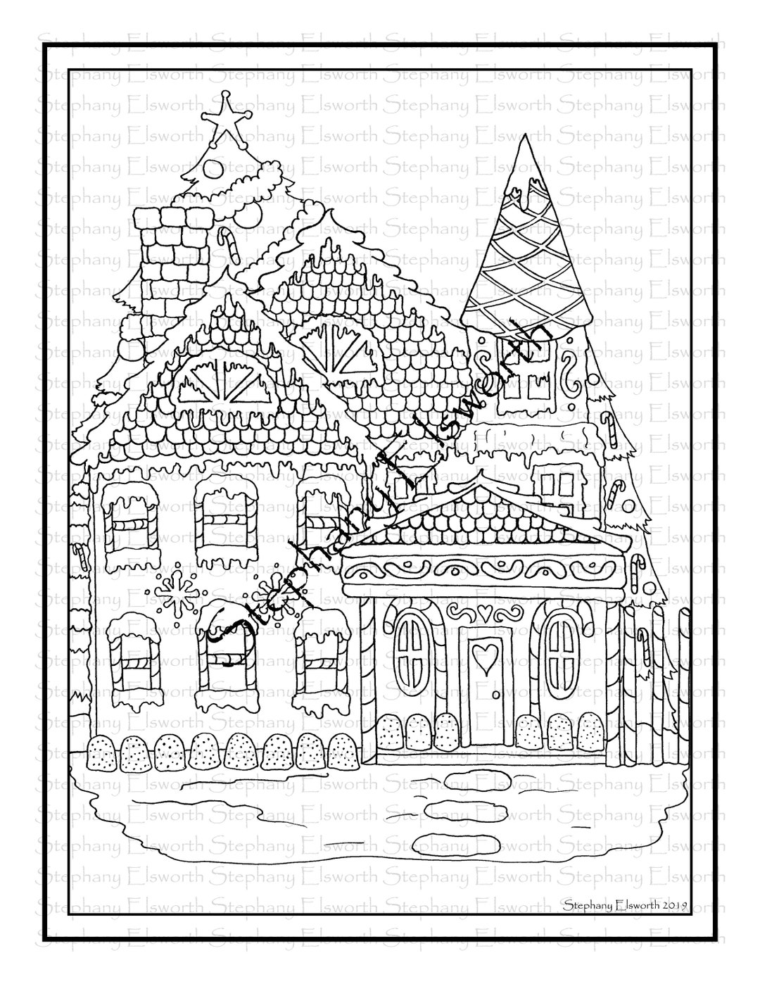 Victorian Gingerbread House Printable Instant Download Coloring Page Etsy victorian-gingerbread-house-printable-instant-download-coloring-page-etsy
