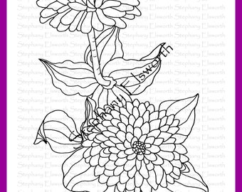 Pagine da colorare "Fiori Gioiosi" in formato PDF, pagine 21-25, stampabili e scaricabili immediatamente.