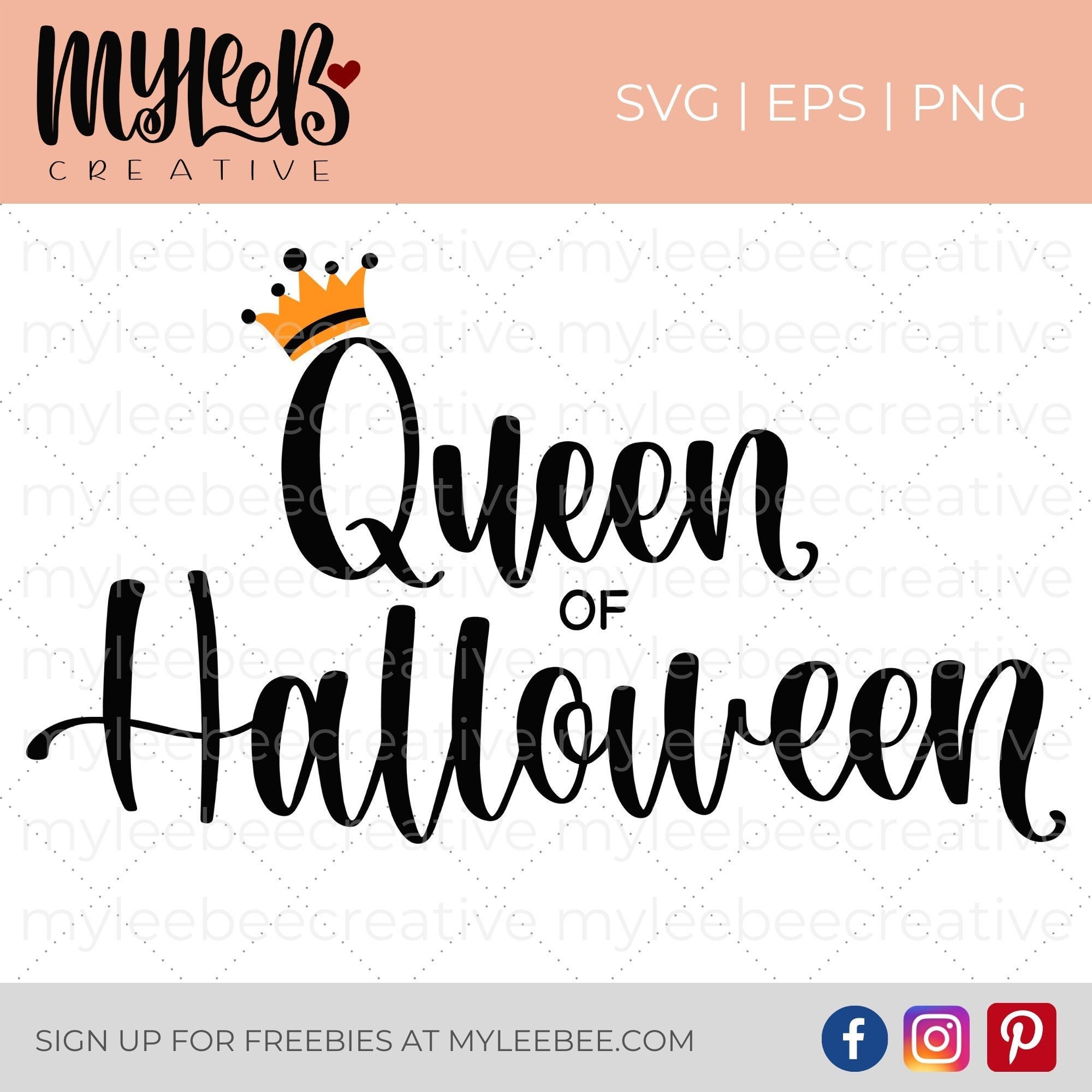 Halloween Queen SVG Halloween SVG Halloween Queen Cut File Queen of