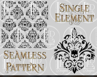 Download Damask Svg Etsy