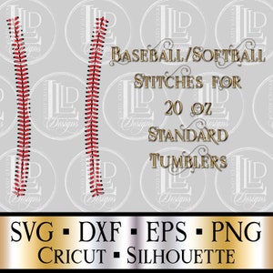 Download Baseball Stitches For 30 Oz Curve Tumbler Instant Download Etsy