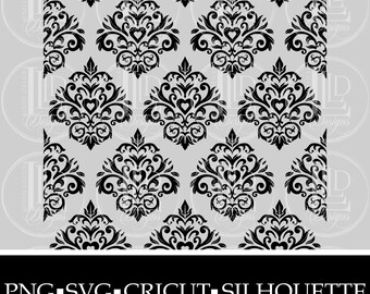 Download Damask Seamless Etsy