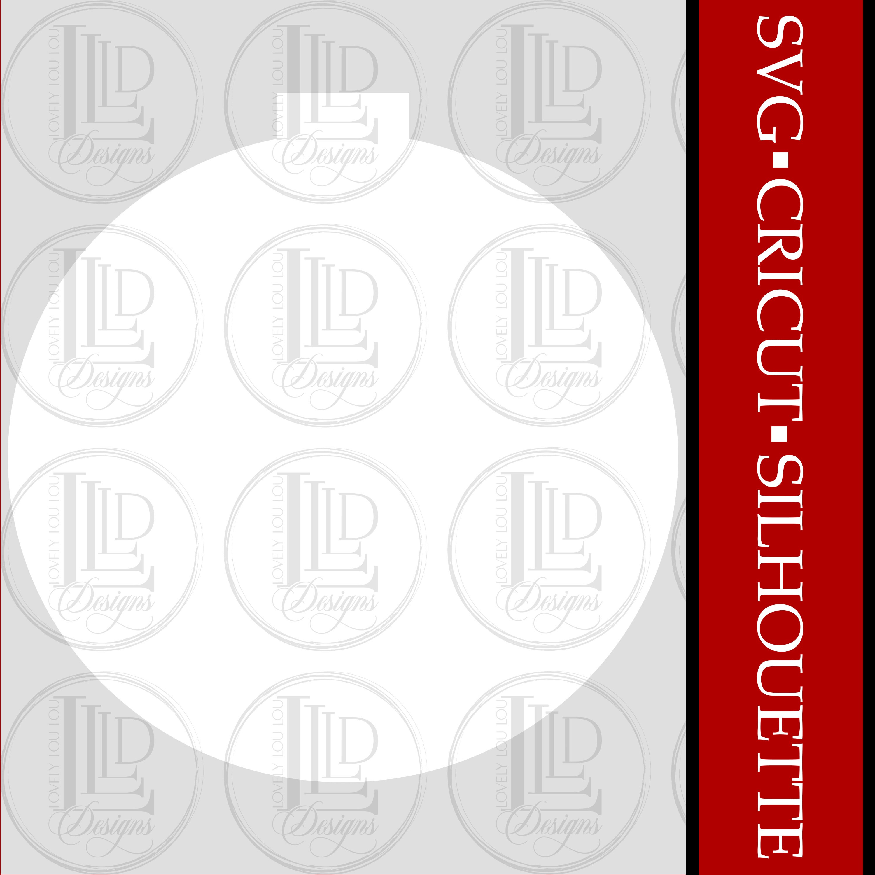 Floating Ornament Insert Template for 4 Inch Disc Shaped Etsy