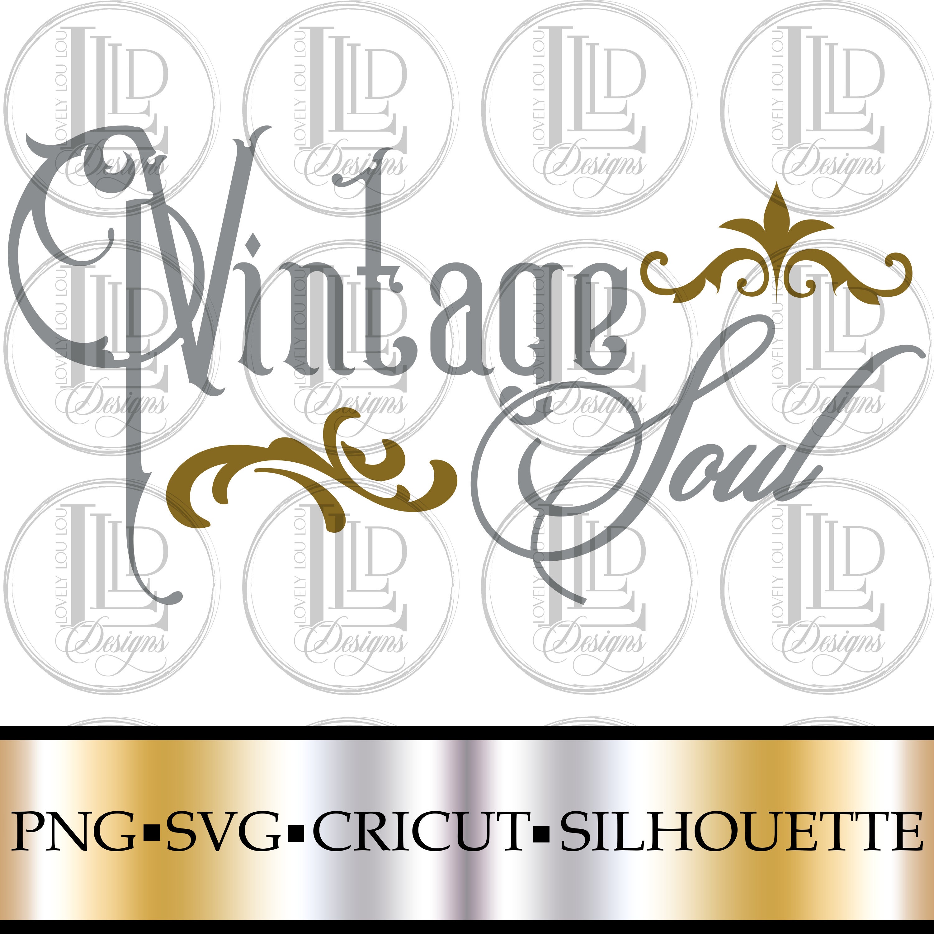 Download Vintage Soul Digital File SVG PNG Cricut Silhouette ...