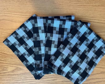 Hand Towels - Handwoven Cotton Kitchen Hand Towels - Kitchen Linens - Country Home Decor - Housewarming Gift