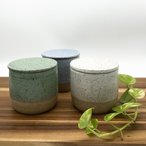 Ceramic Butter Crock, French Butter Keeper, Handmade Pottery Kitchenware