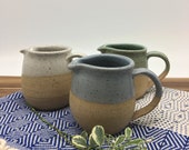 Pottery Coffee Creamer, Milk Jar, Small Jug, wheel thrown, Maple syrup Jar, Coffee Lovers, Tea Lovers, House Warming Gift, Holiday Gift