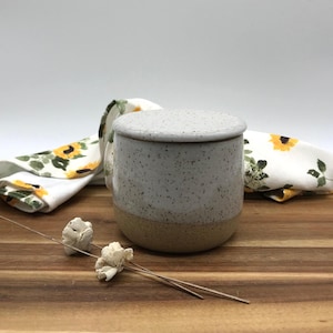 French Butter Crock, Handmade Butter Keeper, Ceramic Butter Dish, Wheel Thrown Butter Crock, House Warming Gift, gift for Home Cook.