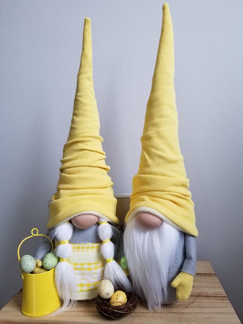 Spring Gnomes Easyer Gnomes Gnomes Etsy