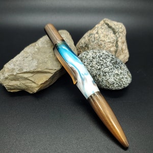 Diamond Cast "Copperline" custom handmade pen.