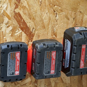 Milwaukee Tool M18 Battery Holder Mount Rack image 5