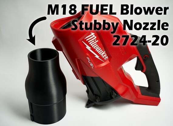 Stubby Nozzle Milwaukee Tool M18 FUEL Leaf Blower for Car Drying