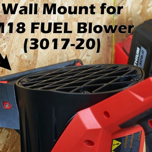 Milwaukee Tool M18 FUEL Leaf Blower Wall Mount Storage Organization 3017-20 2024 model