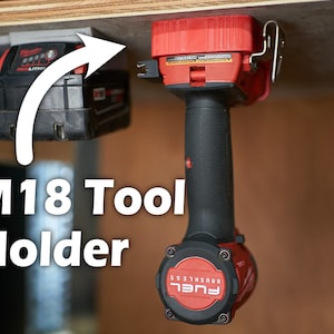 Milwaukee Tool M18 Tool Holder with Active Retention Organization and Storage