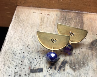 Modern Geometric Stud Earrings