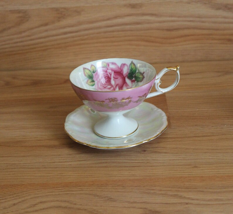 Bavarian China Lusterware Tea Cup Etsy