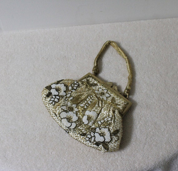 Hand beaded purse - image 1