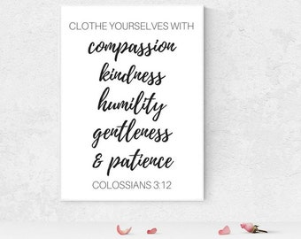 Colossians 3 Etsy