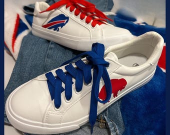 Buffalo Bills Sneakers - Etsy