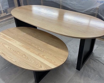 Set of two nesting tables