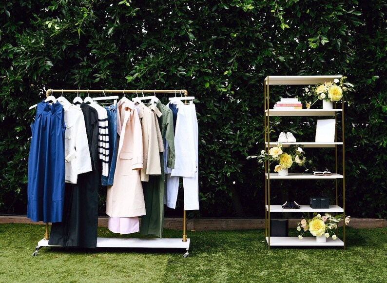 Standard Gold Rolling Rack Etsy Singapore