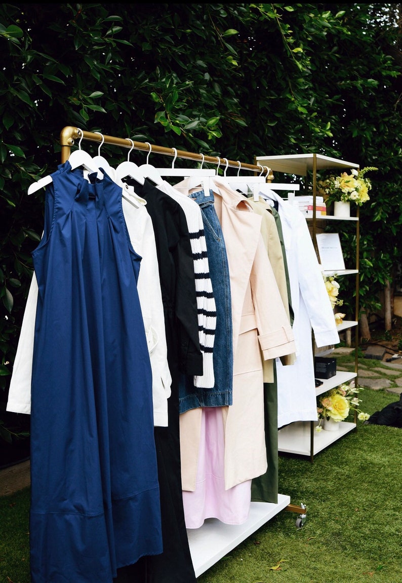 Standard Gold Rolling Rack Etsy