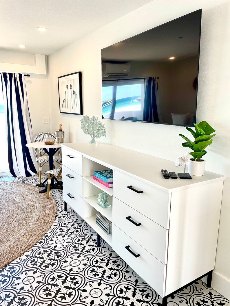 Open Shelving Dresser Etsy