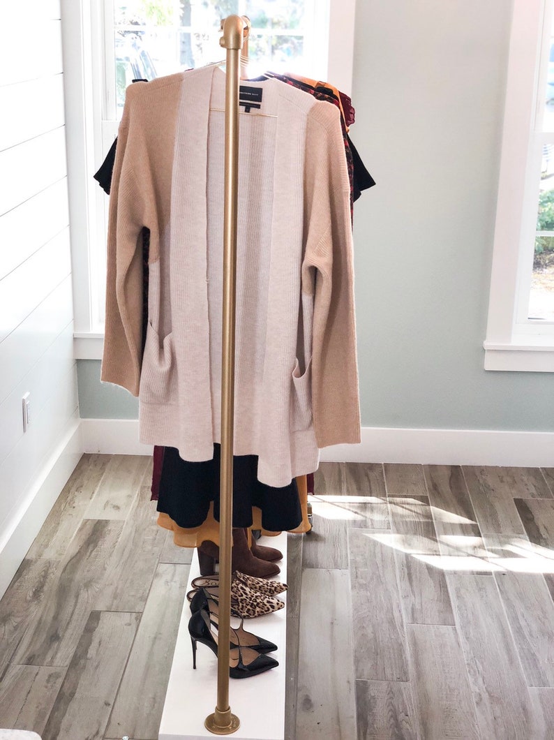 Standard Gold Rolling Rack Etsy