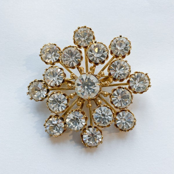 Snowflake Brooch Pin - Etsy