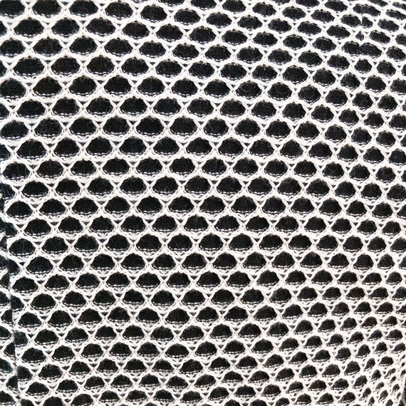 50s Black and White Honeycomb Cropped Jacket | Sm… - image 9