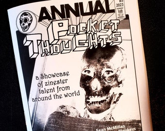 Pocket Thoughts Annuals - Zinester showcase collab zines featuring art, poetry, writing, comics, and more by creators from around the world!