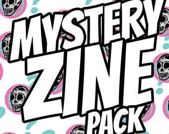 Pocket Thoughts Mystery Zine Pack: Art, Comics, Poetry