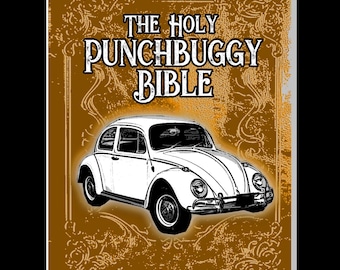 The Holy Punchbuggy Bible Zine: Game Rules & Scorecard