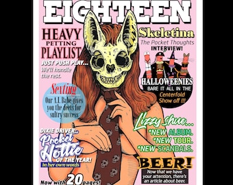 Pocket Thoughts #18 Zine: Art, Comics, Sexting Guide