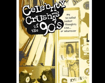 Zine des célébrités des années 90 : fanzine rétro