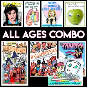 Halloweenies Zine – Hot Dog Halloween Costumes All Ages Combo