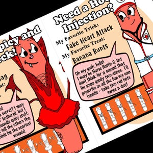 Halloweenies Zine – Hot Dog Halloween Costumes image 4
