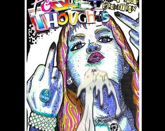 Pocket Thoughts Zine #16: Comix, Rants, Poetry - Punk Art